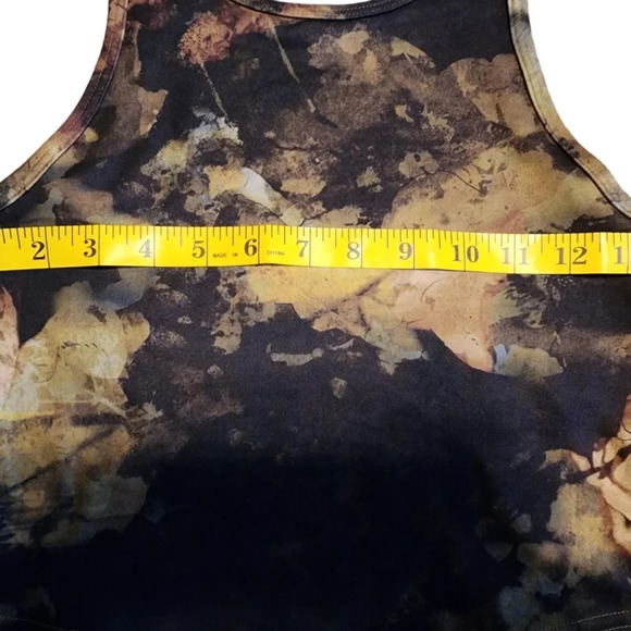 Fleo Tempo Crop Tank Top Ivy Night Size XS - Picture 7 of 9